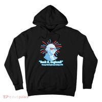 Funny American Gift Suck It England George Washington Tall Hoodie thumb 0