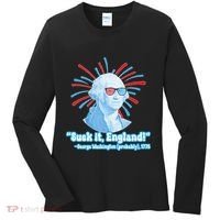 Funny American Gift Suck It England George Washington Women's Long Sleeve Shirt thumb 0