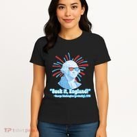 Funny American Gift Suck It England George Washington Women's T-Shirt thumb 4