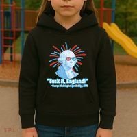 Funny American Gift Suck It England George Washington Kids Hoodie thumb 3