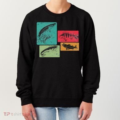 For Anglers Good Catch Perch Pike Trout Women's Sweatshirt