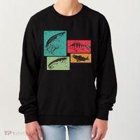 For Anglers Good Catch Perch Pike Trout Women's Sweatshirt thumb 0