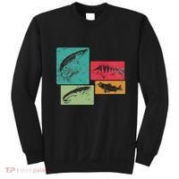 For Anglers Good Catch Perch Pike Trout Sweatshirt thumb 0