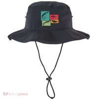 For Anglers Good Catch Perch Pike Trout Bucket Hat thumb 0