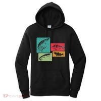 For Anglers Good Catch Perch Pike Trout Women's Hoodie thumb 0