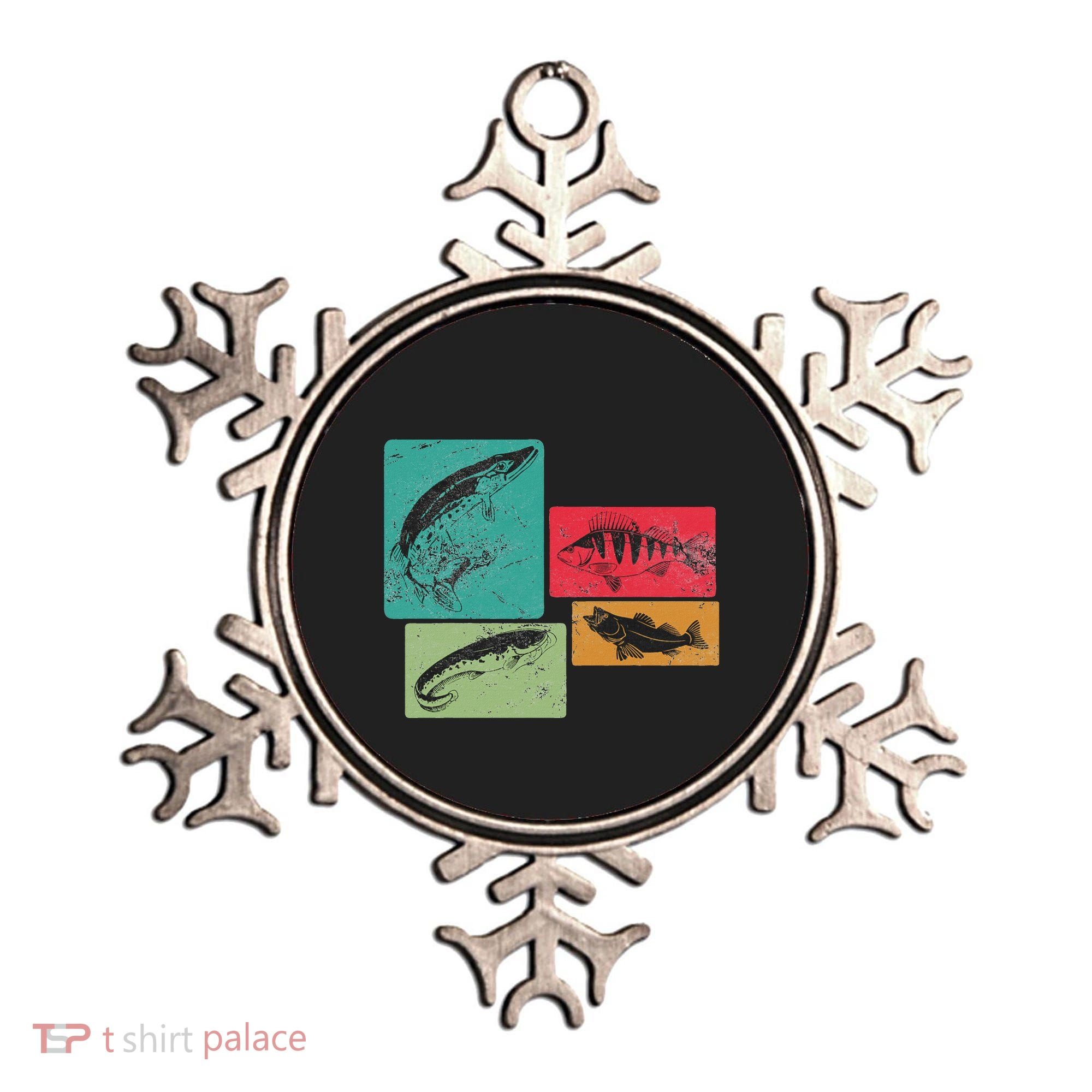For Anglers Good Catch Perch Pike Trout Ornament