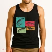 For Anglers Good Catch Perch Pike Trout Tank Top thumb 3