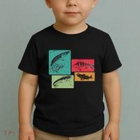 For Anglers Good Catch Perch Pike Trout Toddler T-Shirt thumb 2