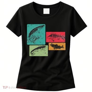 For Anglers Good Catch Perch Pike Trout Women's T-Shirt