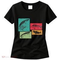 For Anglers Good Catch Perch Pike Trout Women's T-Shirt thumb 0