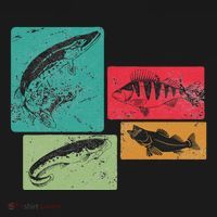 For Anglers Good Catch Perch Pike Trout Kids Sweatshirt thumb 2