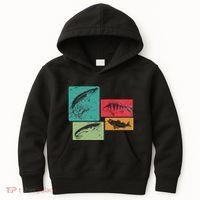 For Anglers Good Catch Perch Pike Trout Kids Hoodie thumb 0