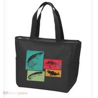 For Anglers Good Catch Perch Pike Trout Tote Bag thumb 3