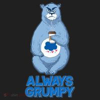 Funny Always Gumpy Bear Women's Sweatshirt thumb 2