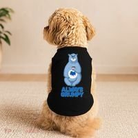 Funny Always Gumpy Bear Doggie Tank thumb 2