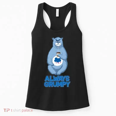 Funny Always Gumpy Bear Women's Tank Top