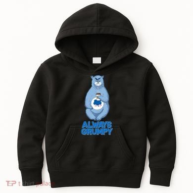 Funny Always Gumpy Bear Kids Hoodie