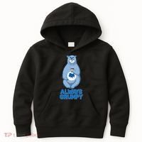 Funny Always Gumpy Bear Kids Hoodie thumb 0