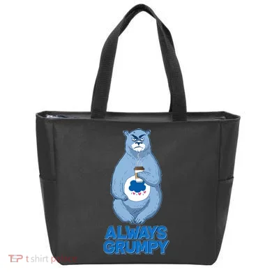 Funny Always Gumpy Bear Tote Bag
