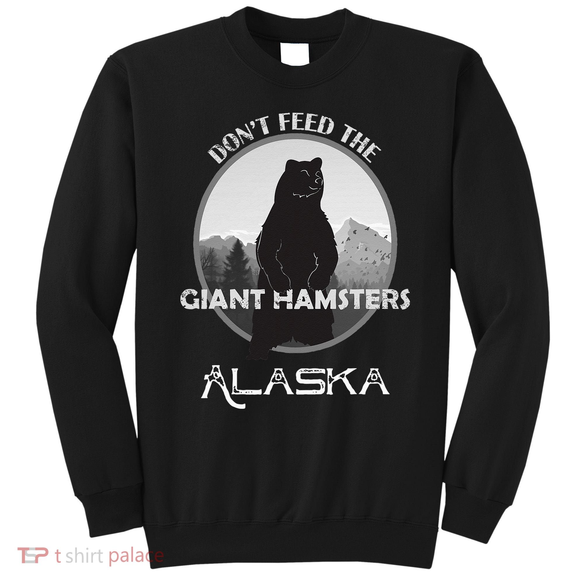 Funny Alaska Grizzly Bear Gift Kodiak Grizzlies Souvenir Sweatshirt