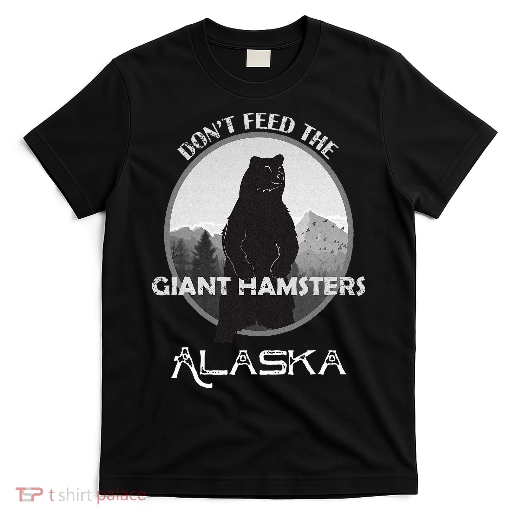 Funny Alaska Grizzly Bear Gift Kodiak Grizzlies Souvenir T-Shirt