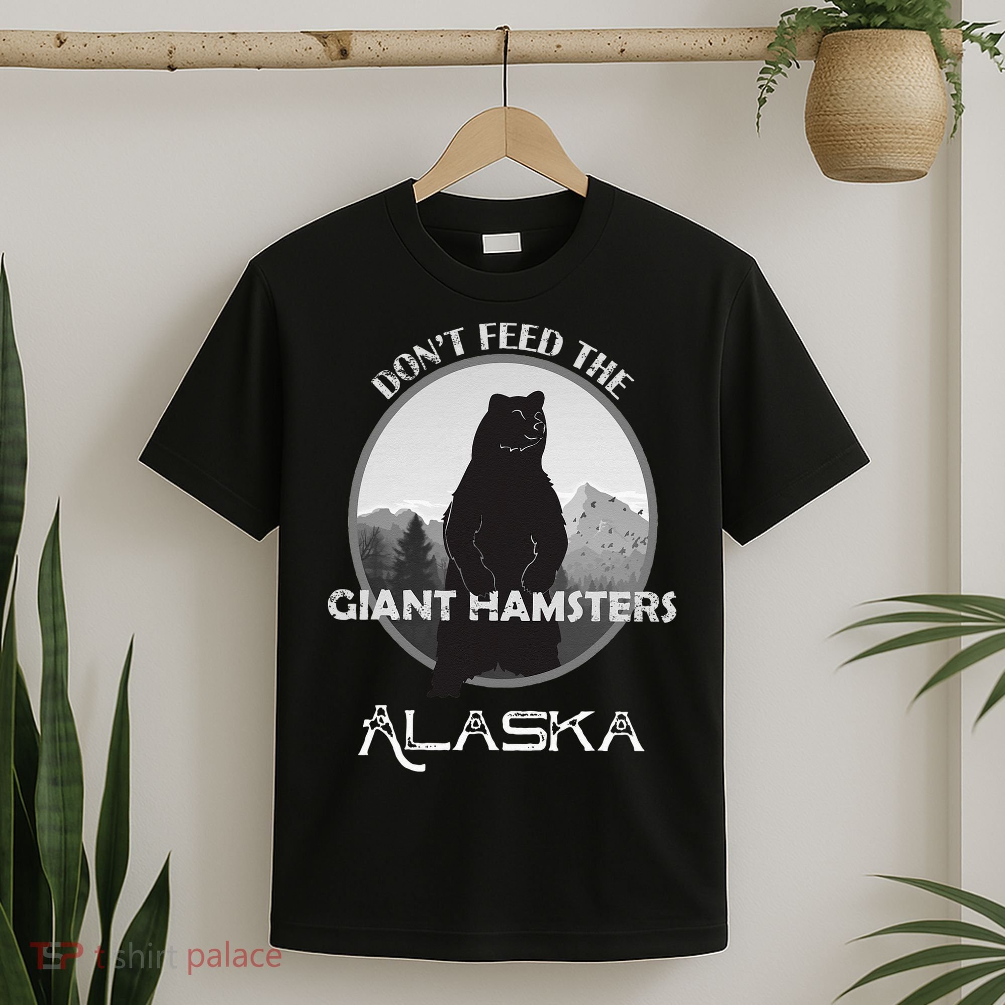 Funny Alaska Grizzly Bear Gift Kodiak Grizzlies Souvenir T-Shirt