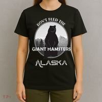 Funny Alaska Grizzly Bear Gift Kodiak Grizzlies Souvenir T-Shirt thumb 4