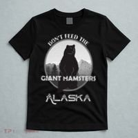 Funny Alaska Grizzly Bear Gift Kodiak Grizzlies Souvenir T-Shirt thumb 5