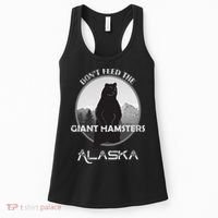 Funny Alaska Grizzly Bear Gift Kodiak Grizzlies Souvenir Women's Tank Top thumb 0