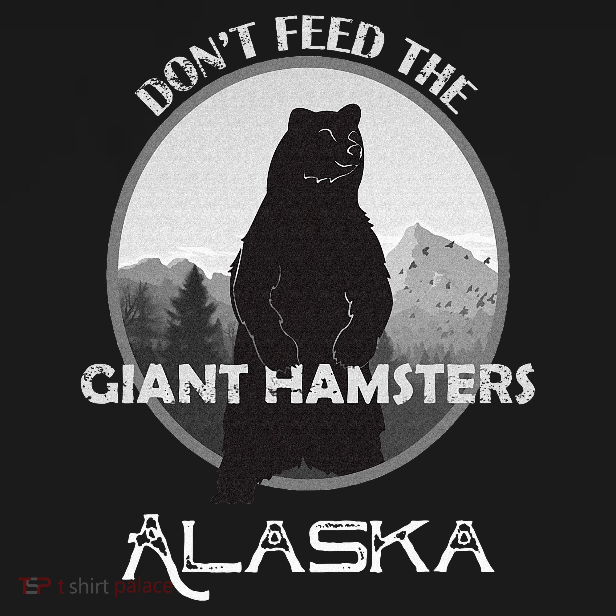 Funny Alaska Grizzly Bear Gift Kodiak Grizzlies Souvenir Women's Tank Top