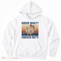 Funny Animal Guess What Chicken Butt Cute Chickens Buffs Hoodie thumb 0