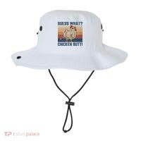 Funny Animal Guess What Chicken Butt Cute Chickens Buffs Bucket Hat thumb 0