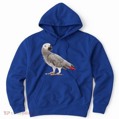 Funny African Grey Parrot Bird Gift Hoodie