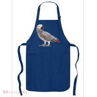 Funny African Grey Parrot Bird Gift Apron thumb 0
