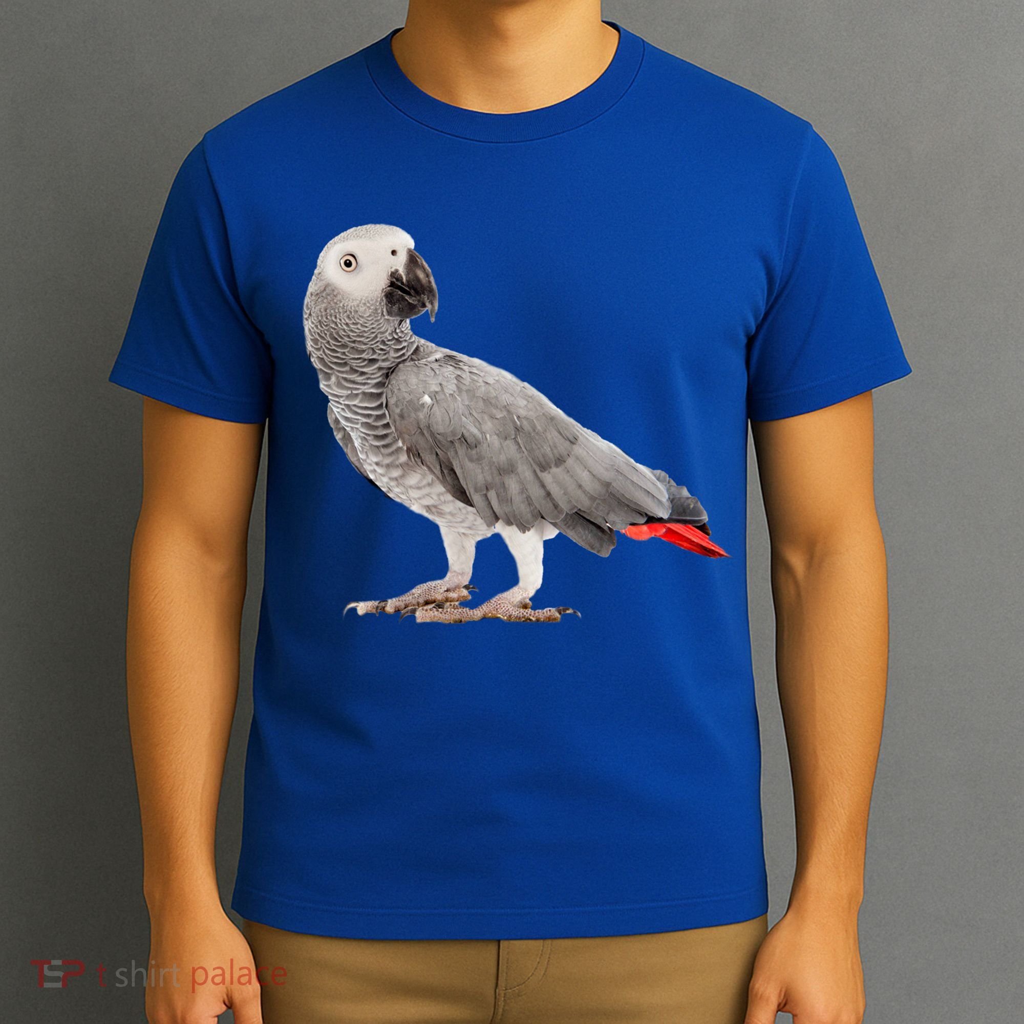 Funny African Grey Parrot Bird Gift T-Shirt