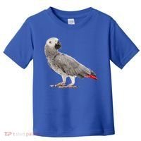 Funny African Grey Parrot Bird Gift Toddler T-Shirt thumb 0