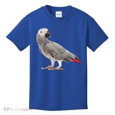 Funny African Grey Parrot Bird Gift Kids T-Shirt