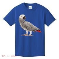 Funny African Grey Parrot Bird Gift Kids T-Shirt thumb 0