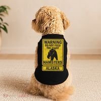 Funny Alaska Grizzly Brown Kodiak Bear Gift Doggie Tank thumb 2