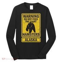 Funny Alaska Grizzly Brown Kodiak Bear Gift Long Sleeve Shirt thumb 0