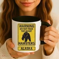 Funny Alaska Grizzly Brown Kodiak Bear Gift Coffee Mug thumb 3