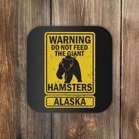 Funny Alaska Grizzly Brown Kodiak Bear Gift Coaster thumb 0
