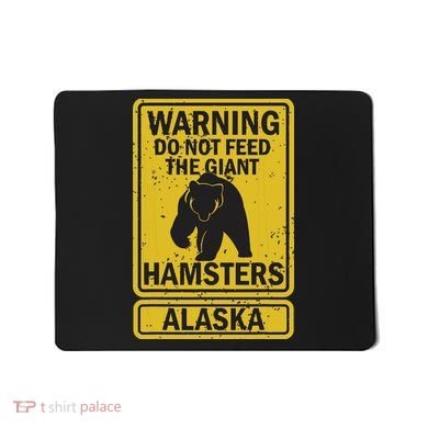 Funny Alaska Grizzly Brown Kodiak Bear Gift Mousepad