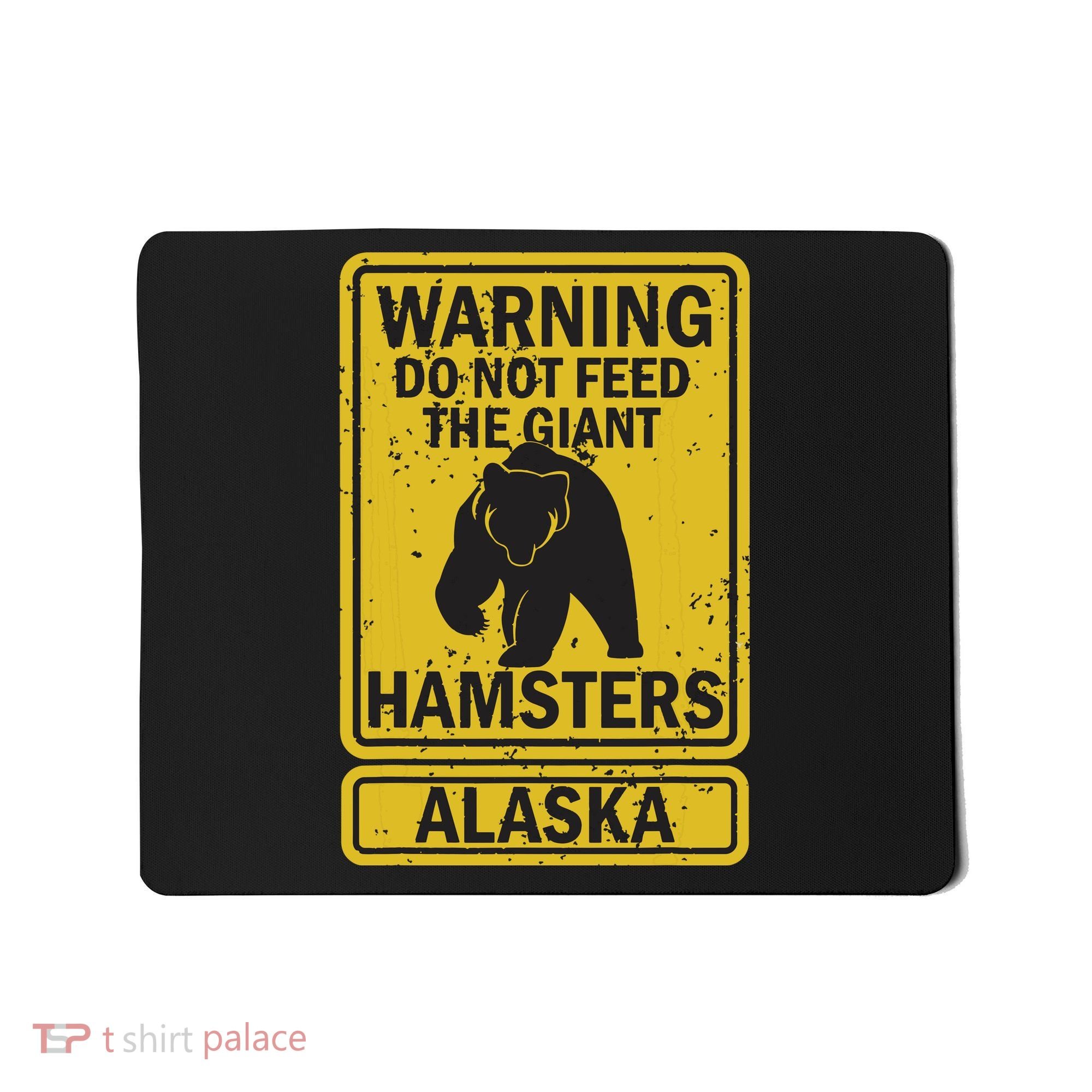 Funny Alaska Grizzly Brown Kodiak Bear Gift Mousepad