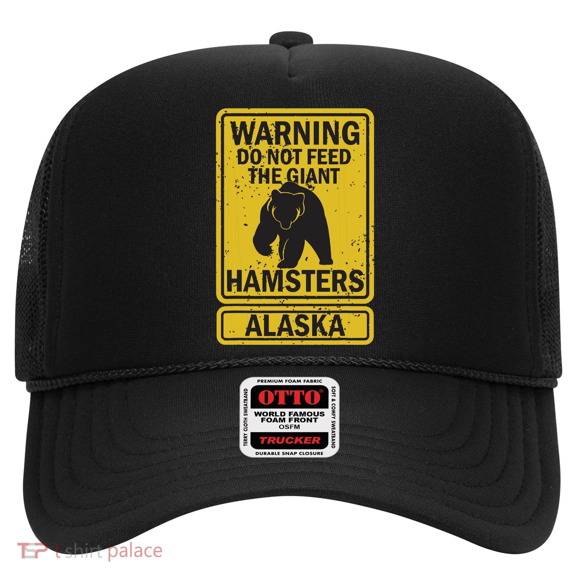 Funny Alaska Grizzly Brown Kodiak Bear Gift Hat