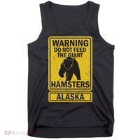 Funny Alaska Grizzly Brown Kodiak Bear Gift Tank Top thumb 0