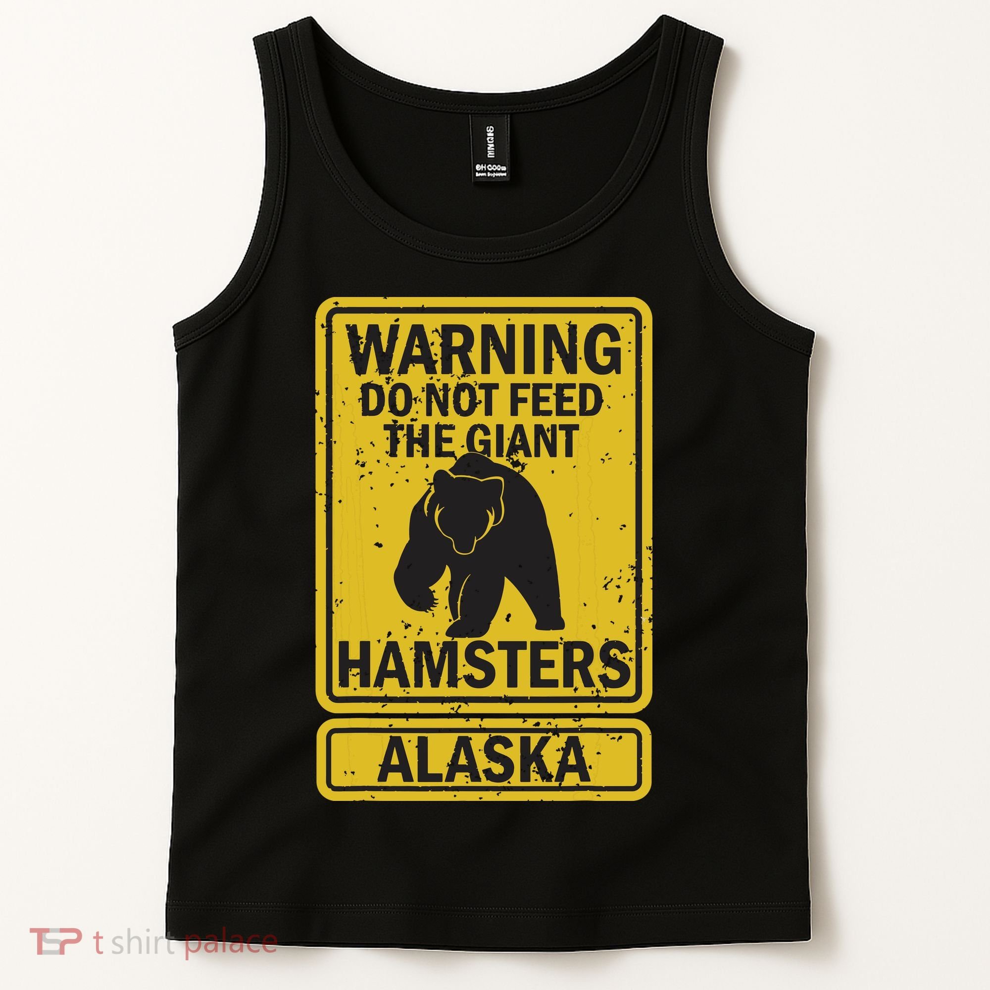 Funny Alaska Grizzly Brown Kodiak Bear Gift Tank Top