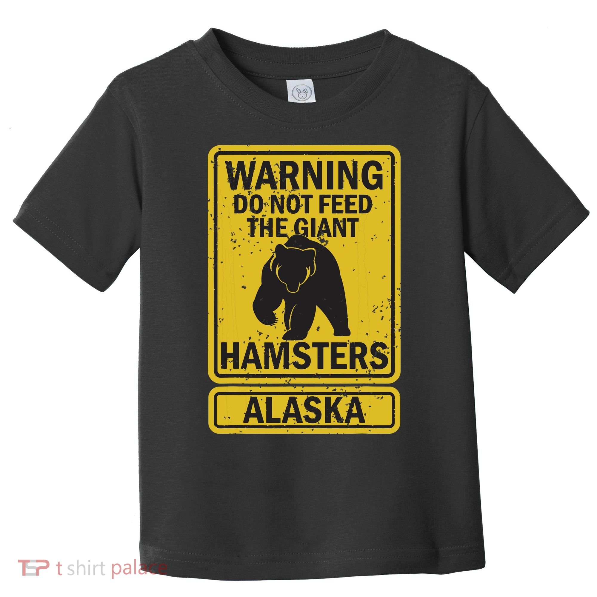 Funny Alaska Grizzly Brown Kodiak Bear Gift Toddler T-Shirt
