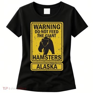 Funny Alaska Grizzly Brown Kodiak Bear Gift Women's T-Shirt