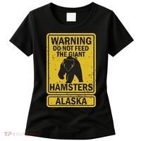 Funny Alaska Grizzly Brown Kodiak Bear Gift Women's T-Shirt thumb 0